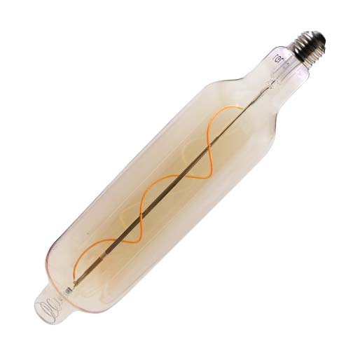 LGL LED Filament Bulb T75/T25 Wave Soft Filament Brown Series
