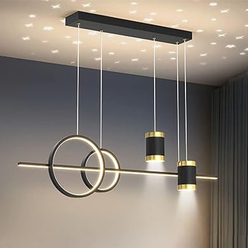 LGL Chandelier 1601 Tri-Colour Selectable Black Series