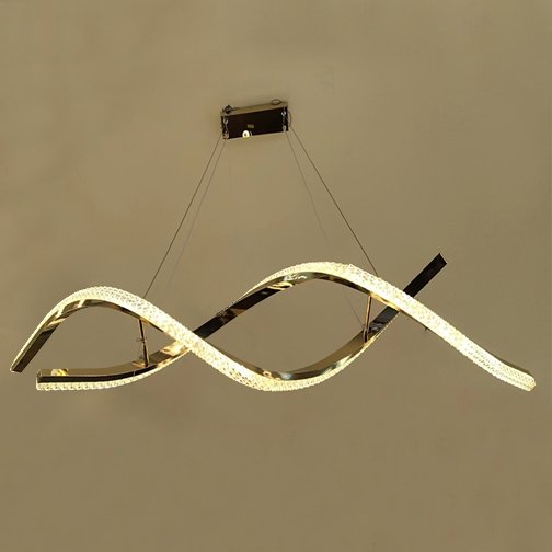 LGL Pendant Light 4011 Tri-Colour Selectable Gold Series