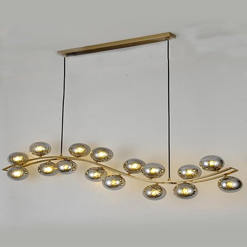 LGL Pendant Light G9*16 G9x16 Smoke Series