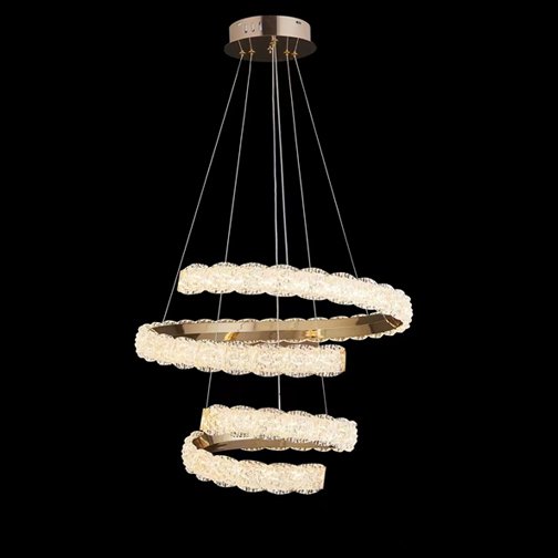 LGL LED Pendant Light 4626-3*5GD Tri-Colour Selectable Series