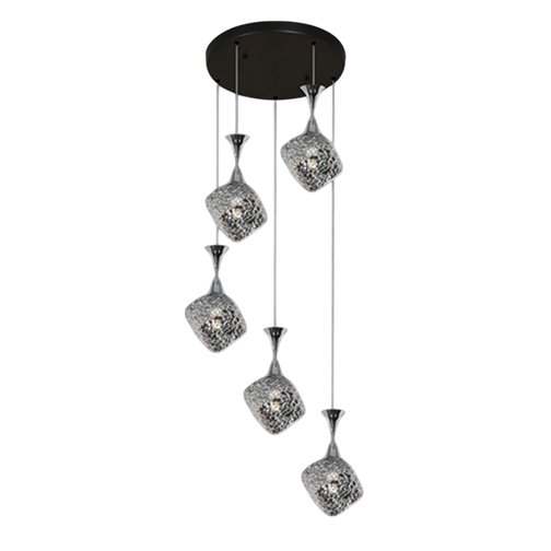 LGL Chandelier A034-5R Smoke Series