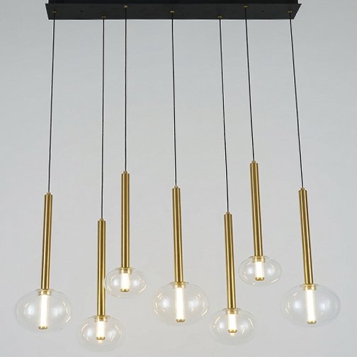 LGL LED Pendant Light White Black & Bronze Series