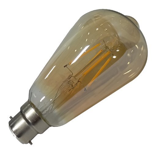 LED Filament Bulb B22 ST64 WW Amber Series