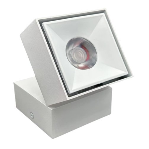 DownLight SQ 12WCOB- 85*85*88 SandyWht MatWht Face Series
