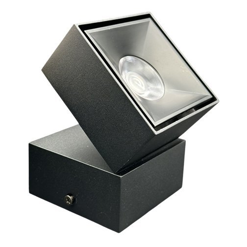 DownLight SQ 12WCOB- 85*85*88 SandyBlk MatBlk Face Series
