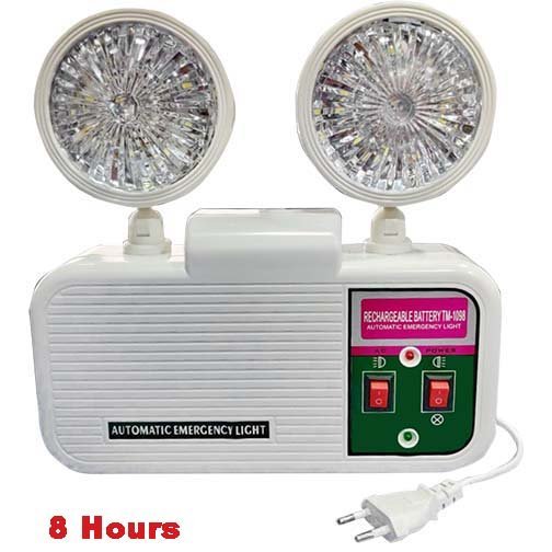 Emergency Light 2Head ADJ. 1098 8hours 2x5W Series