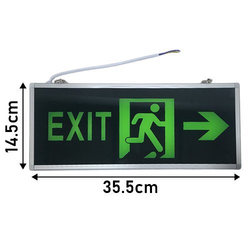 Exit Lamp Double – Right Side (2 Pcs/Box) Series