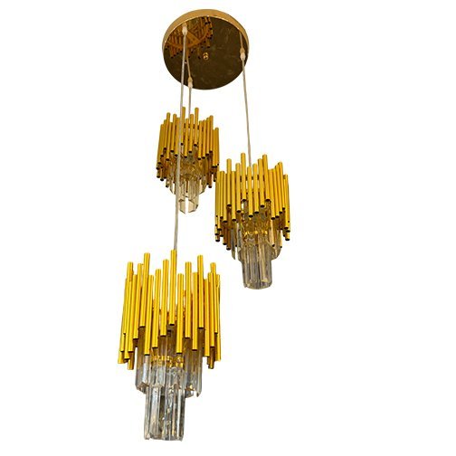 Pendent Triple Hanging S2003-3 E27 180*180MM GD+GD Series