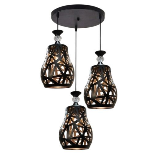 Pendant Lamp T001/3 E27 BK Series