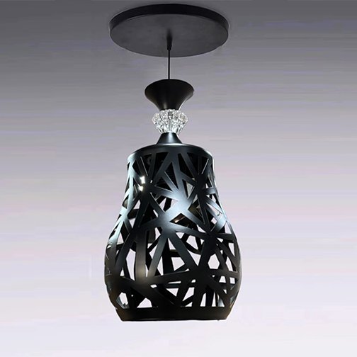 Pendant Lamp T001/1 E27 BK Series