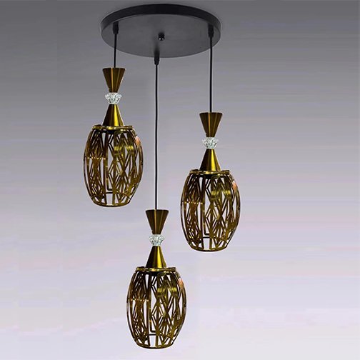 Pendant Lamp L045/3 E27 GAB Series