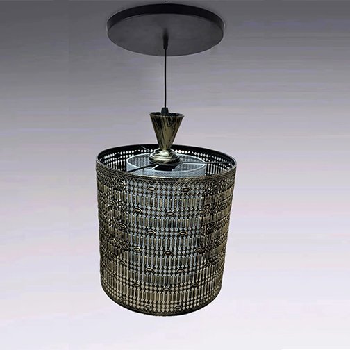 Pendant Lamp B8005 BK+GD 250*250 Series