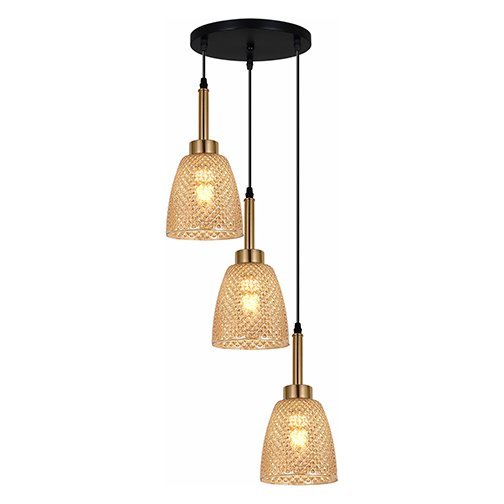 Pendent Light 7042-3 AMBER E27 Series