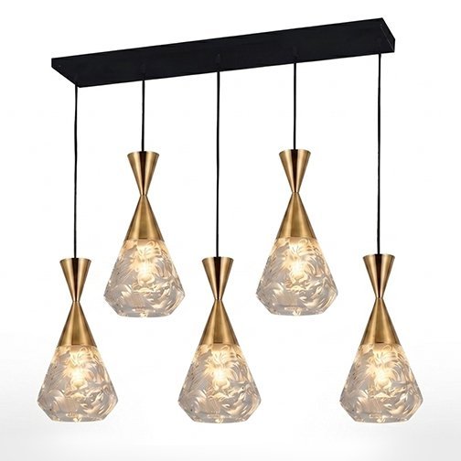 Pendent Light 7081-5 WH E27 Series