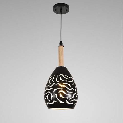 Pendent Light Y7703 BK+WH E27 Series