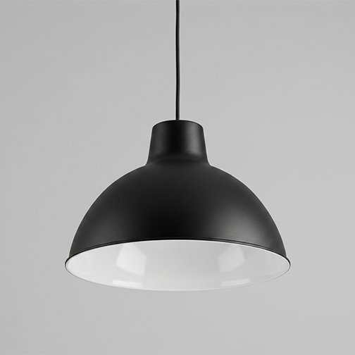 Pendent 350MM BK+WH E27*1 LY1015 IRON Series