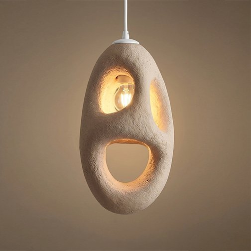 Pendent 300*500 WH E27*1 LY-P8030 HD polystyrene Series