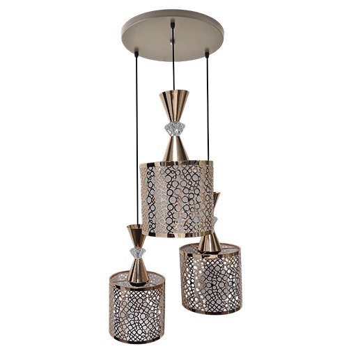 Pendant lamp triple A833-3 (2pcs/Box) FGD E27 Series