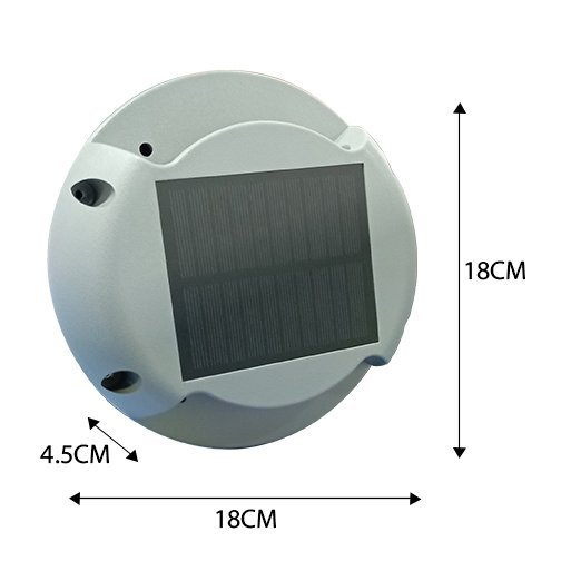 BIN Solar Lamp 039-2 | Blk / I-30 Series