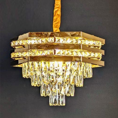 Chandelier CH1120/400 BK LED with crystal Series