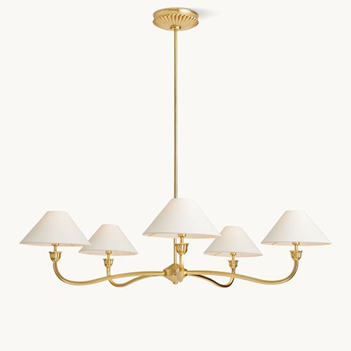 Chandelier E14 Fabric Shade type SANG Series