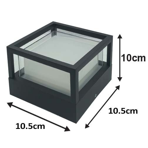 GatePost Lamp CK294S SB WW w/p Drv Series