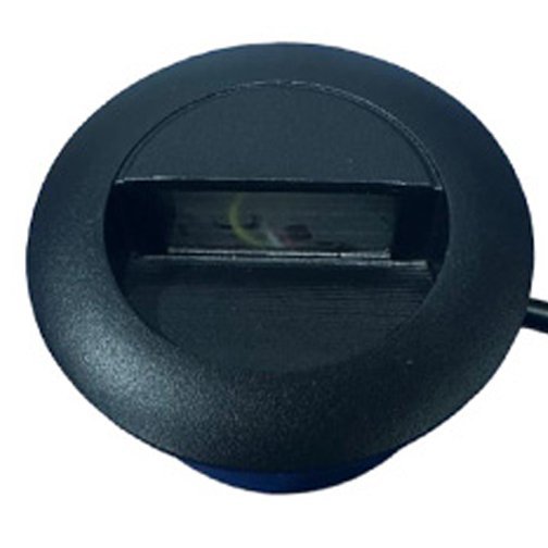 LED Step Light WW Round Blk Series