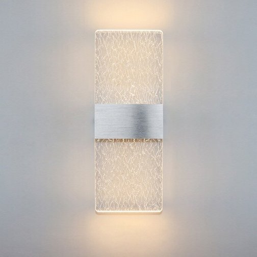 LED Wall Lamp B2968 3000+ SILVER Series