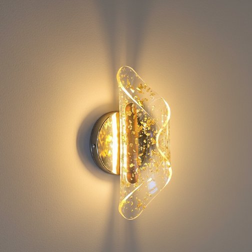 LED Wall light 6248/Aluminum acrylic GOLD Series