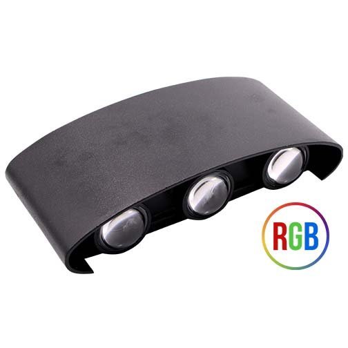 Outdoor BK AutoRGB 6X1W GR+RE+BL Series