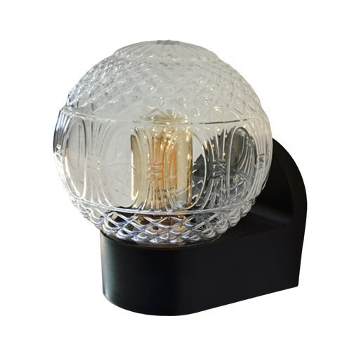 Globe Wall Lamp Trasnparent Pattern E27 Series