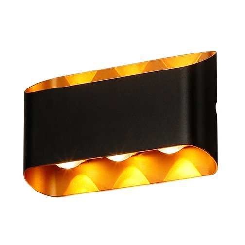 Outdoor Lamp Plastic Body BK+GD XF655/3 180*1 Series