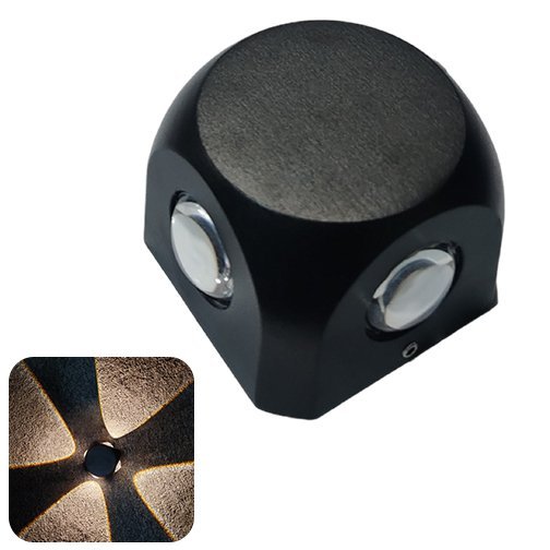 LED Wall Lamp BK+WW+ Series