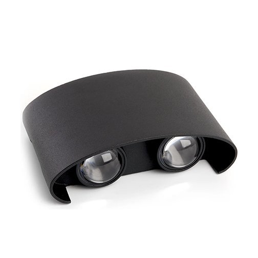 Outdoor Lamp Plastic Body BK x 4 XF601/4 Series