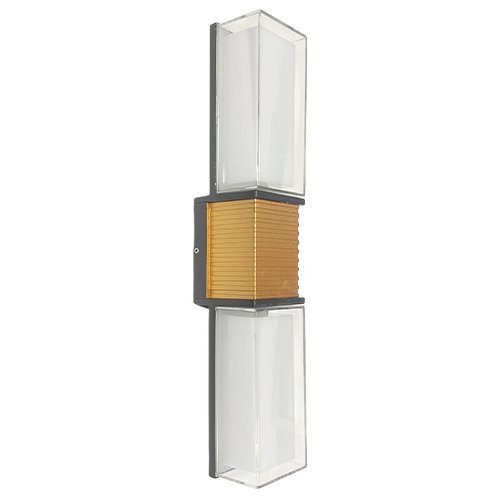 LED Outdoor Wall Lamp CK641AL/2 SB+JS WW Series