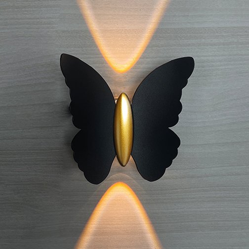 Outdoor Lamp GD/BK 2* PlaBody XF-795 150*150*80 Series
