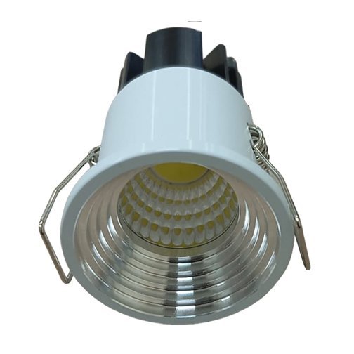 LED Mini Downlight COB WHITE +SILVER SUNK COB6801 Series