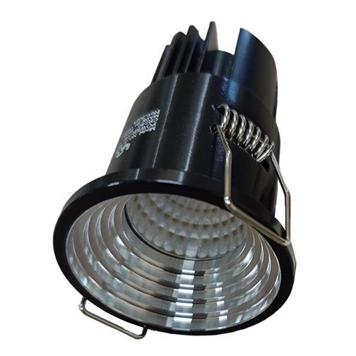 LED Mini Downlight COB BLACK+SILVER SUNK COB6801 Series